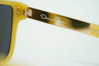 Thumbnail for Oscar De La Renta Sunglasses Oversized Beige Enamel Arms and Green Lenses Category 3 - ODLR21C4SUN - Watches & Crystals