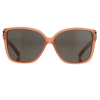 Thumbnail for Oscar De La Renta Sunglasses Oversized Orange Enamel Arms and Green Lenses Category 3 - ODLR21C5SUN - Watches & Crystals