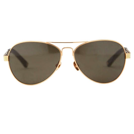 Rose gold clearance polarized aviator sunglasses