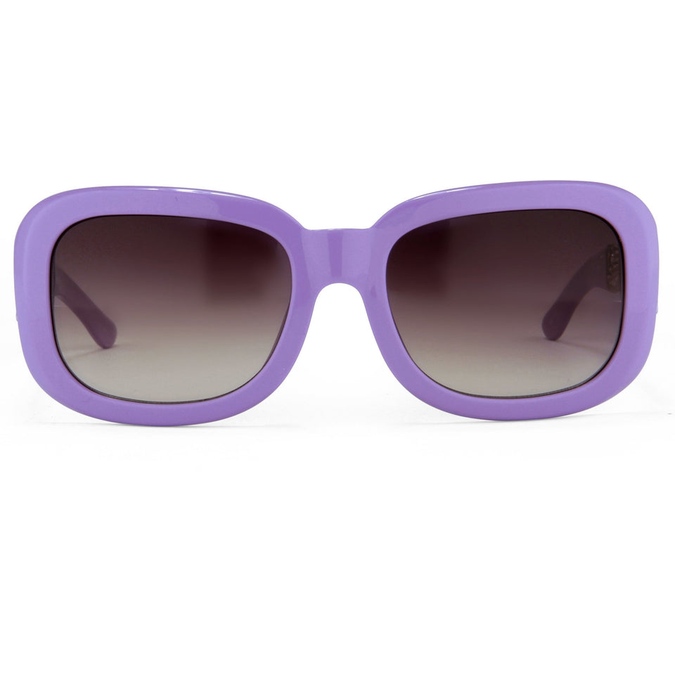 Prabal Gurung Sunglasses Rectangle Purple and Grey – Watches