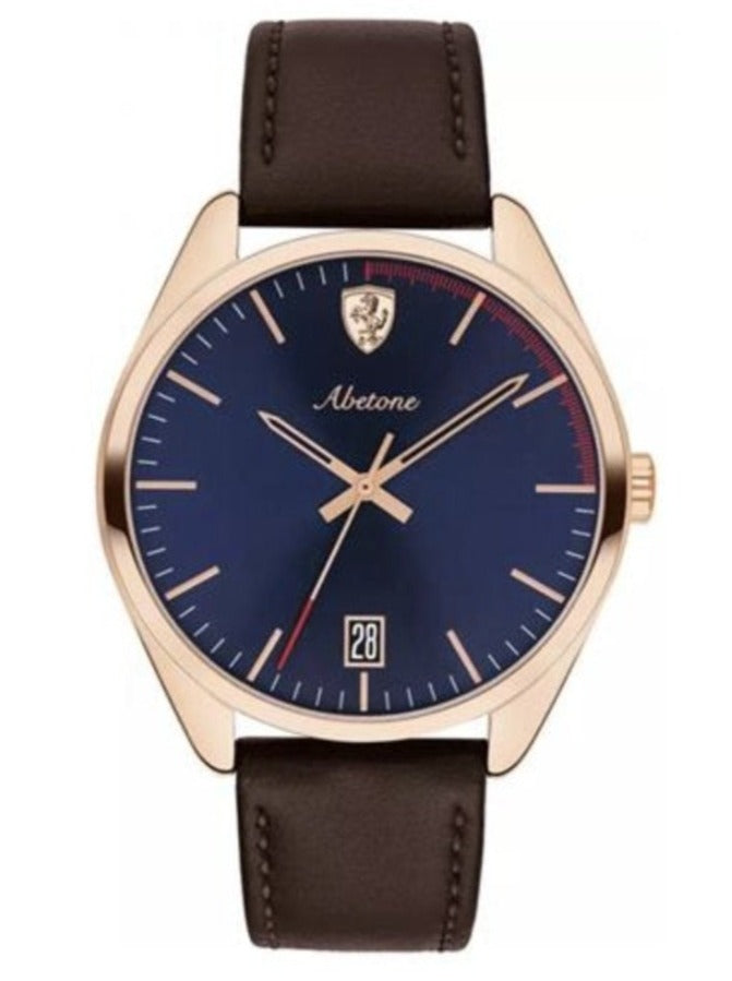 Scuderia Ferrari Watch Abetone Rose Gold Blue FE-083-0500