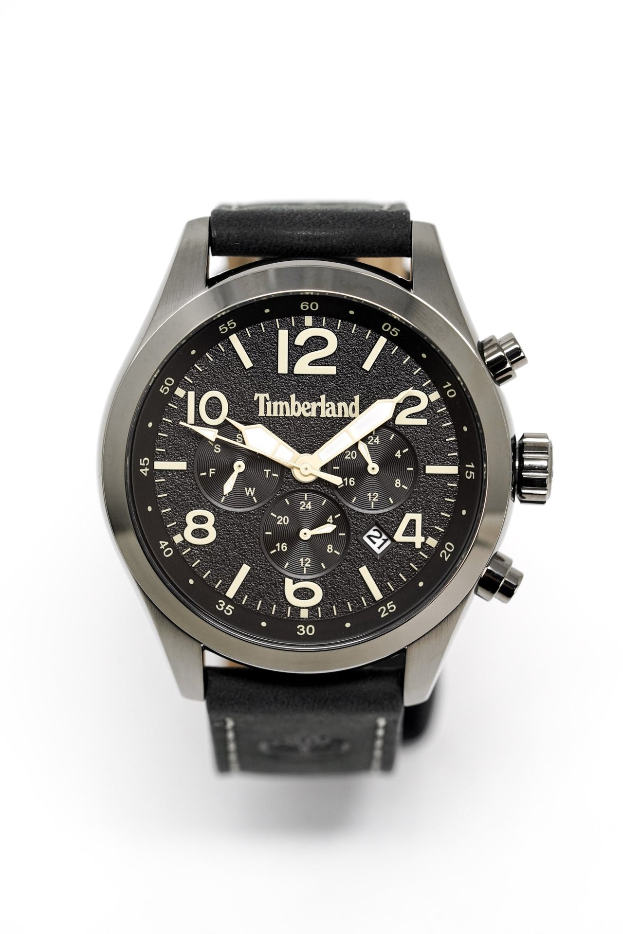Timberland Men\'s Watch – Black TBL.15249JSU/02 & Ashmont Watches Crystals
