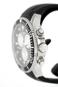 Thumbnail for Tissot Chronograph Watch SEASTAR 1000 Black Rubber T1204171705100 - Watches & Crystals