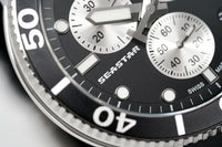 Thumbnail for Tissot Chronograph Watch SEASTAR 1000 Black Rubber T1204171705100 - Watches & Crystals