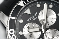 Thumbnail for Tissot Chronograph Watch SEASTAR 1000 Black Rubber T1204171705100 - Watches & Crystals