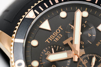 Thumbnail for Tissot Chronograph Watch SEASTAR 1000 Rose Gold T1204173705100 - Watches & Crystals