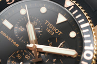 Thumbnail for Tissot Chronograph Watch SEASTAR 1000 Rose Gold T1204173705100 - Watches & Crystals