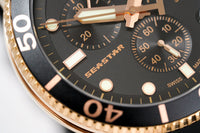 Thumbnail for Tissot Chronograph Watch SEASTAR 1000 Rose Gold T1204173705100 - Watches & Crystals