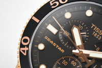 Thumbnail for Tissot Chronograph Watch SEASTAR 1000 Rose Gold T1204173705100 - Watches & Crystals