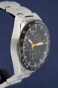 Thumbnail for Tissot Men's Chronograph Watch PRS 516 Steel Yellow T1004171105100 - Watches & Crystals
