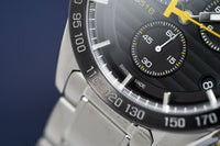 Thumbnail for Tissot Men's Chronograph Watch PRS 516 Steel Yellow T1004171105100 - Watches & Crystals