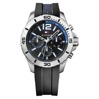 Thumbnail for Tommy Hilfiger Men's Watch Chronograph Cool Sport Black 1791143 - Watches & Crystals