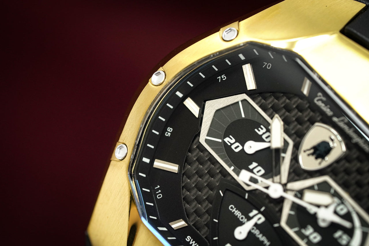 Tonino Lamborghini GT1 Chronograph Gold - Watches & Crystals