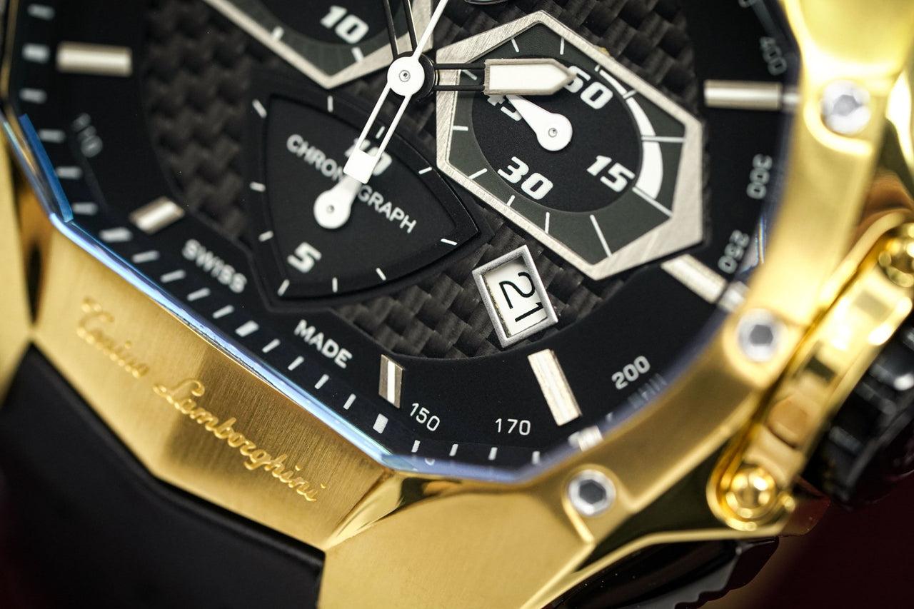 Tonino Lamborghini GT1 Chronograph Gold - Watches & Crystals