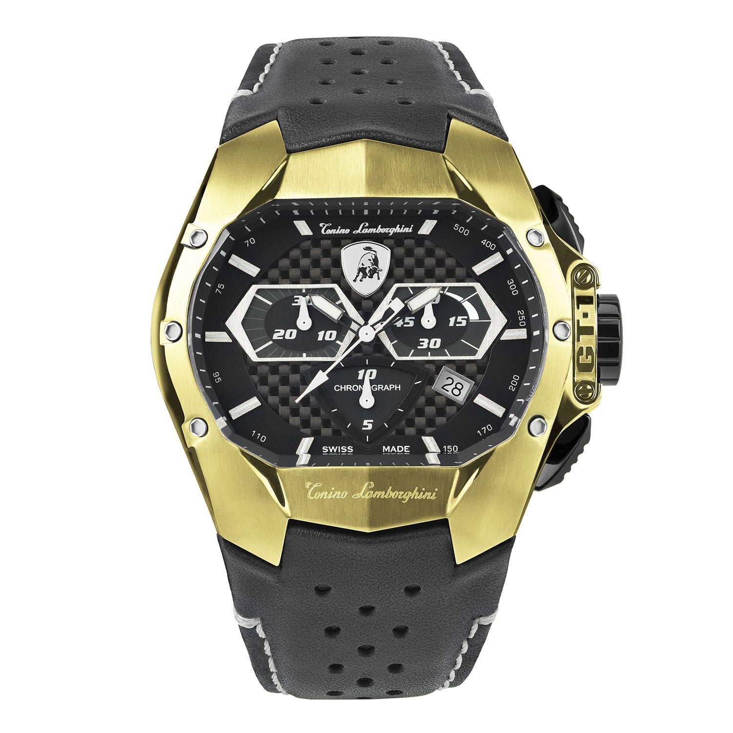 Tonino Lamborghini GT1 Chronograph Gold - Watches & Crystals