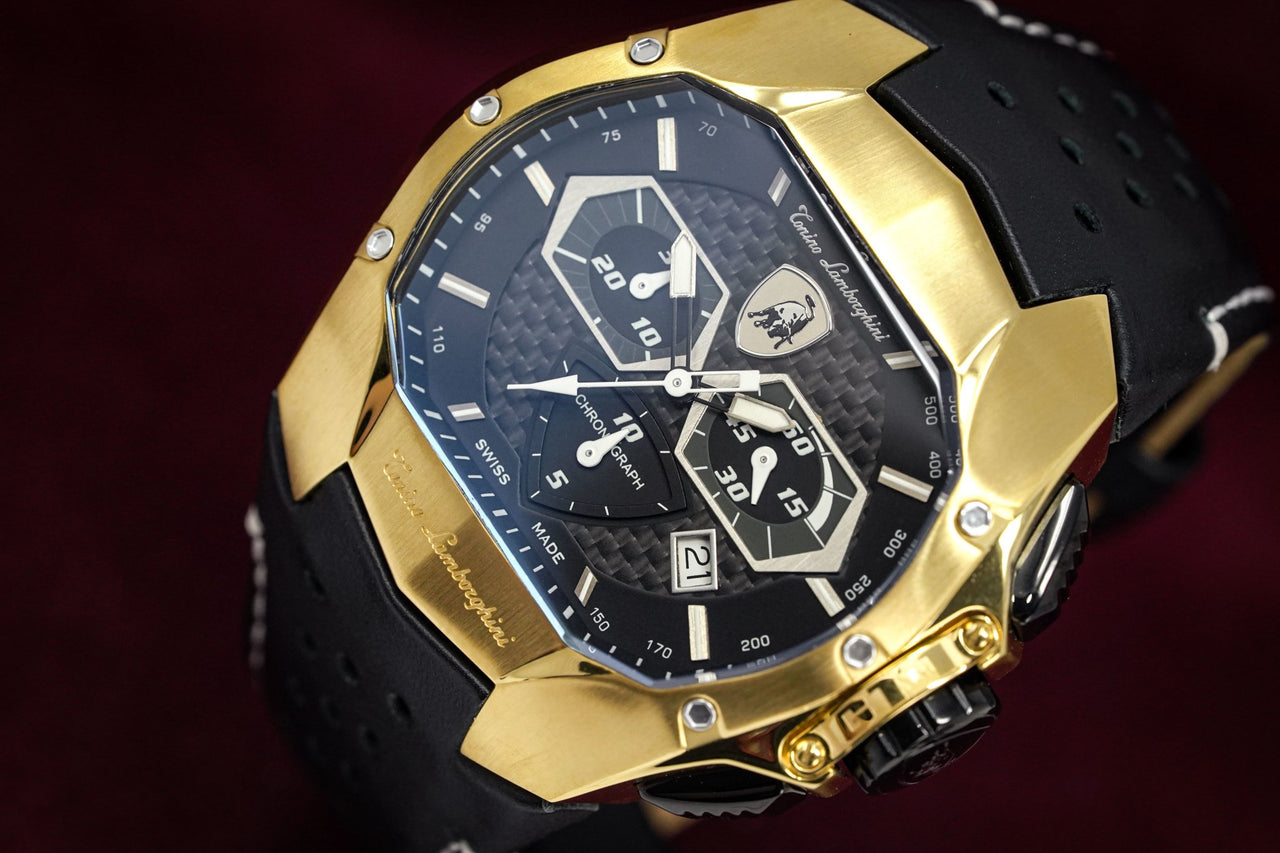 Tonino Lamborghini GT1 Chronograph Gold - Watches & Crystals