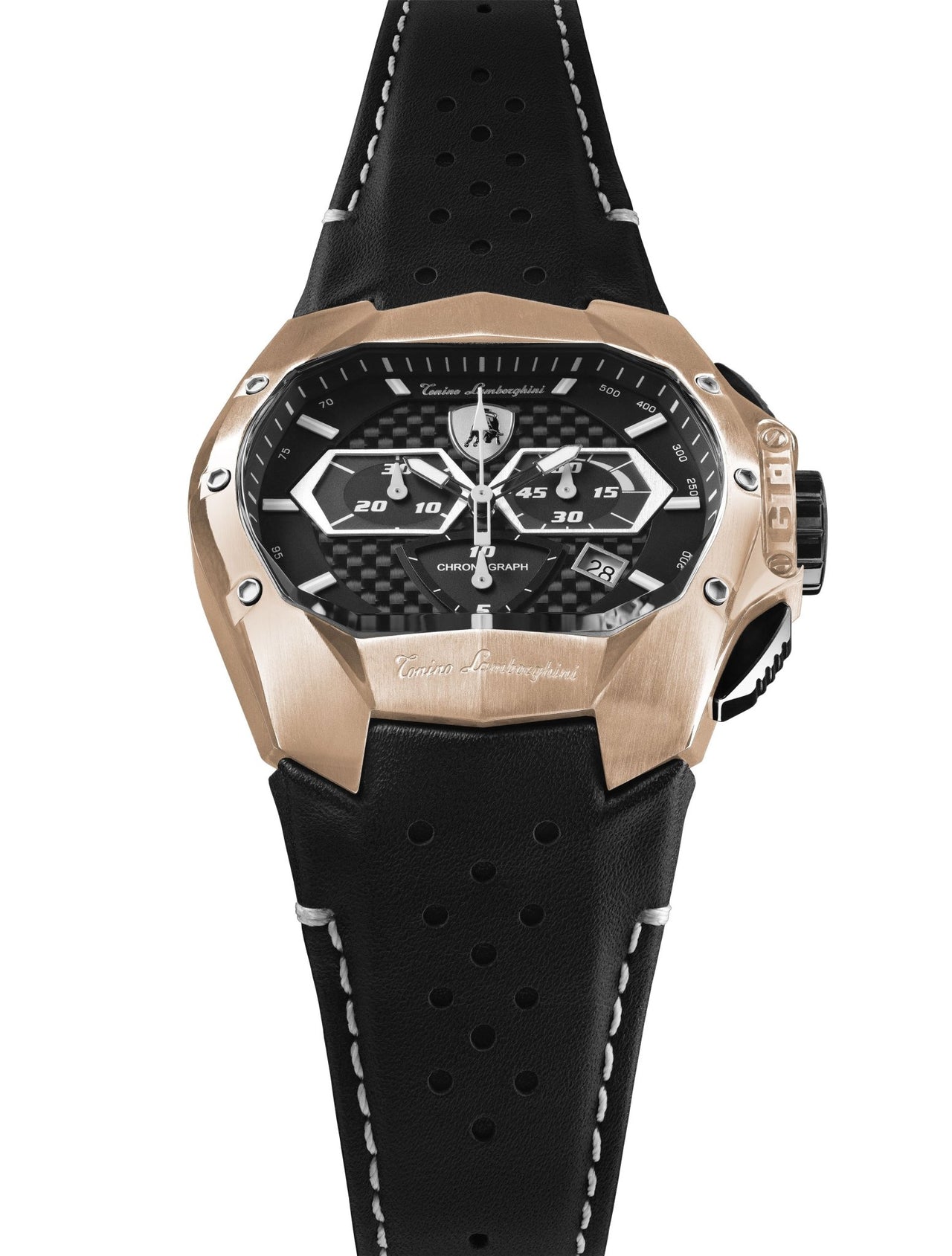 Tonino Lamborghini GT1 Chronograph Rose Gold - Watches & Crystals