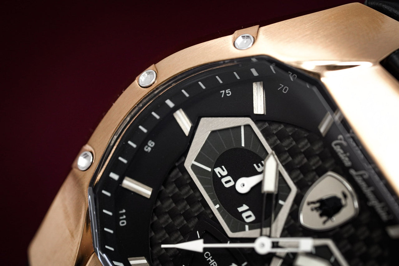 Tonino Lamborghini GT1 Chronograph Rose Gold - Watches & Crystals