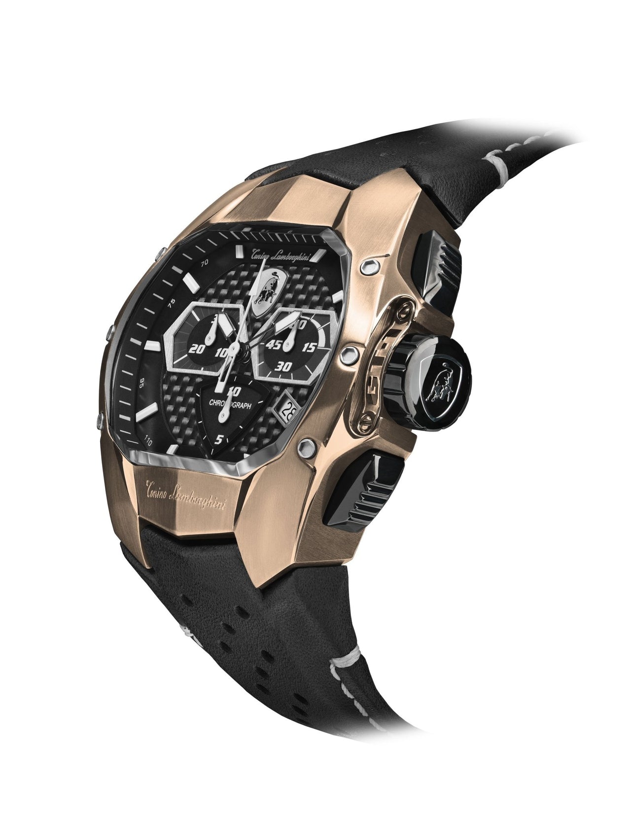 Tonino Lamborghini GT1 Chronograph Rose Gold - Watches & Crystals