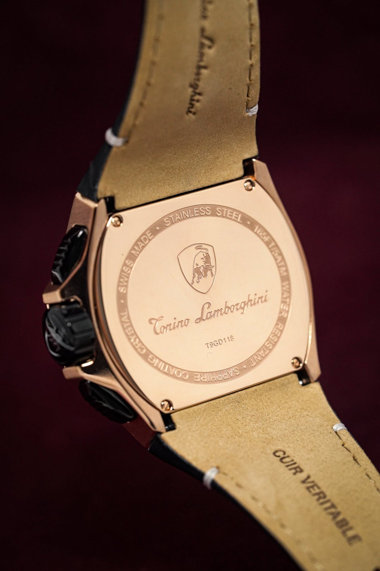 Tonino Lamborghini GT1 Chronograph Rose Gold - Watches & Crystals