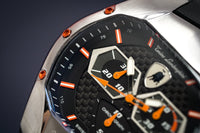 Thumbnail for Tonino Lamborghini GT1 Chronograph Steel Orange - Watches & Crystals