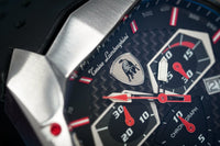 Thumbnail for Tonino Lamborghini GT1 Chronograph Steel Red - Watches & Crystals