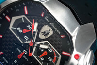 Thumbnail for Tonino Lamborghini GT1 Chronograph Steel Red - Watches & Crystals