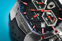 Thumbnail for Tonino Lamborghini GT1 Chronograph Steel Red - Watches & Crystals