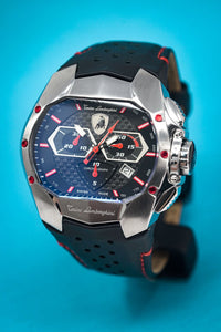 Thumbnail for Tonino Lamborghini GT1 Chronograph Steel Red - Watches & Crystals