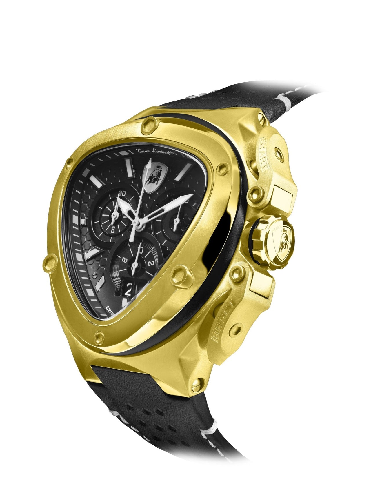 Tonino Lamborghini Spyder X Chronograph Date Gold - Watches & Crystals