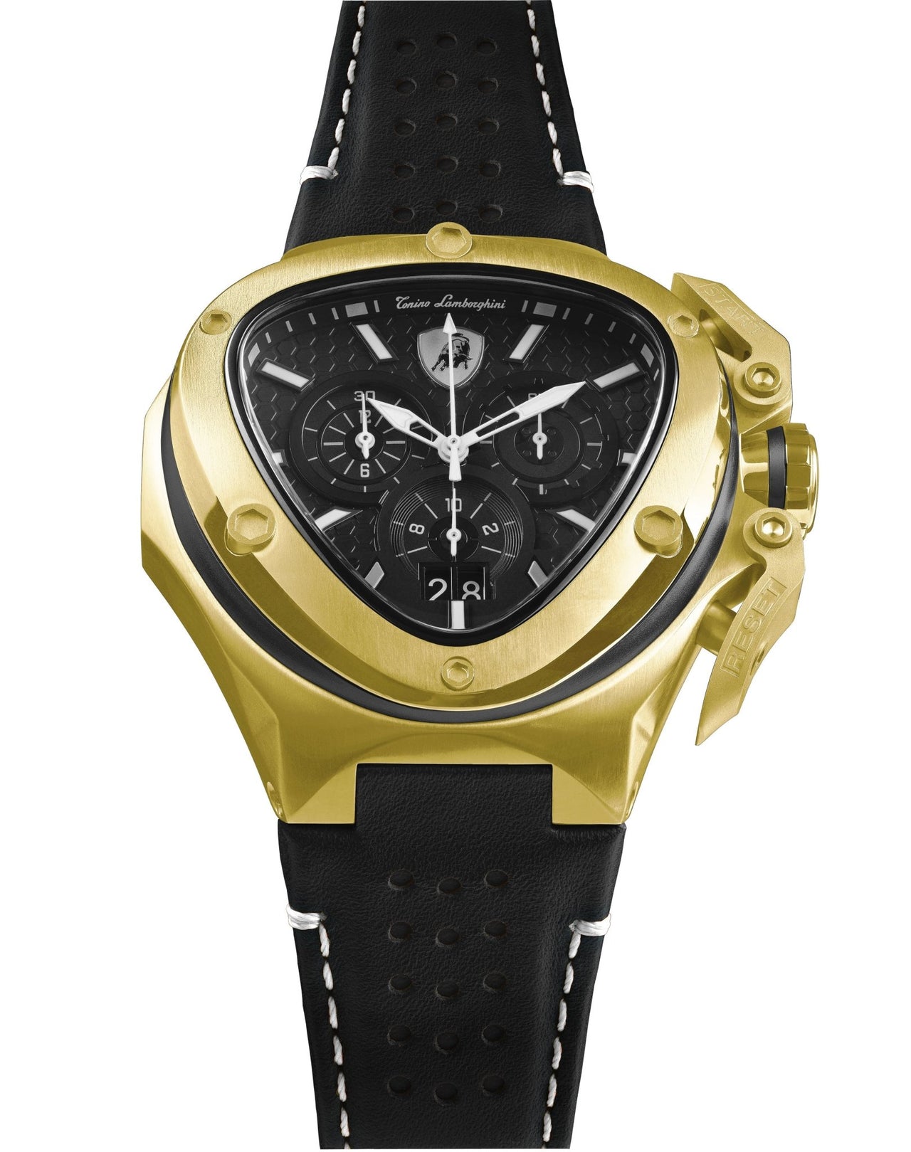 Tonino Lamborghini Spyder X Chronograph Date Gold - Watches & Crystals