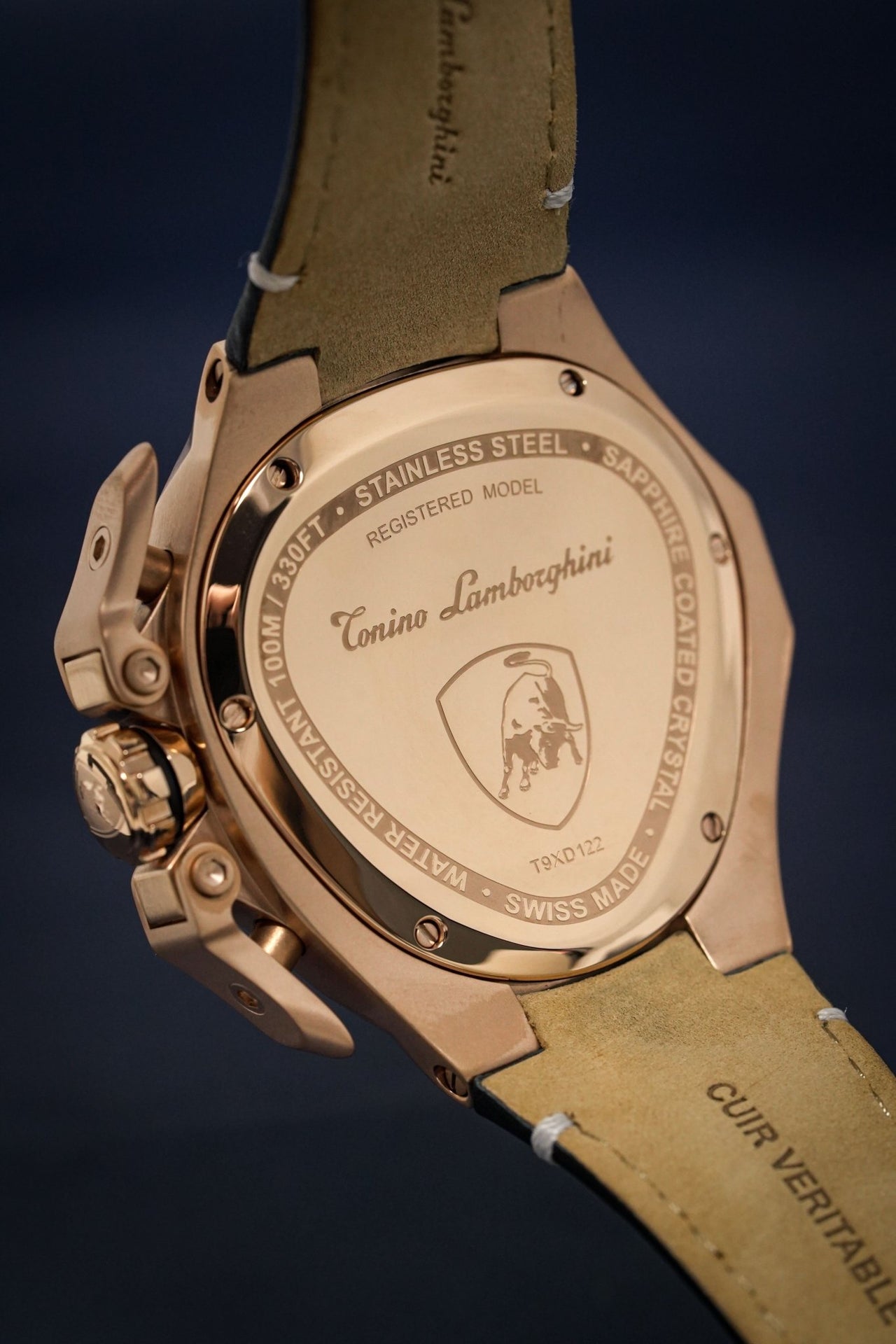 Tonino Lamborghini Spyder X Chronograph Date Rose Gold - Watches & Crystals