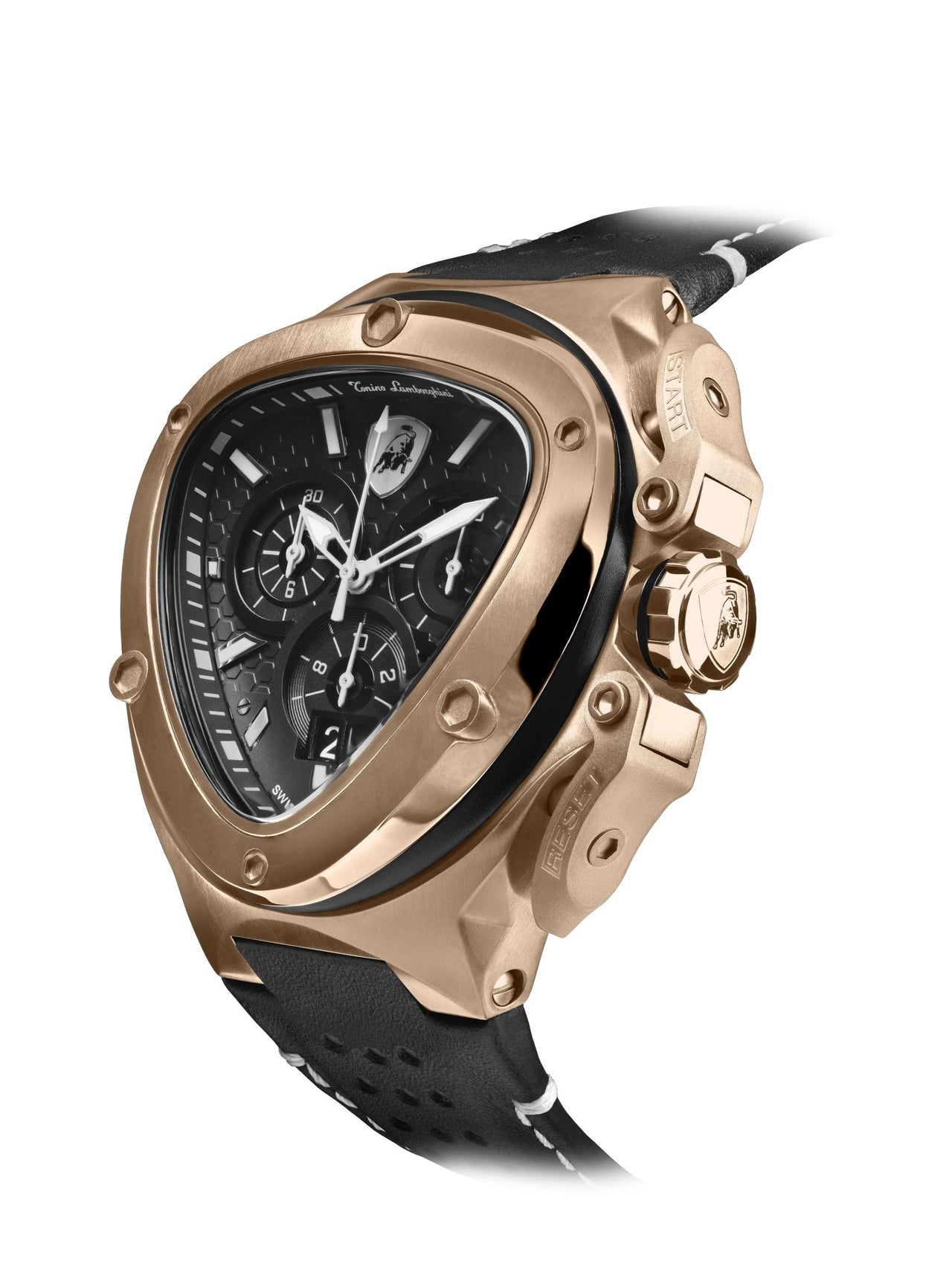 Tonino Lamborghini Spyder X Chronograph Date Rose Gold - Watches & Crystals