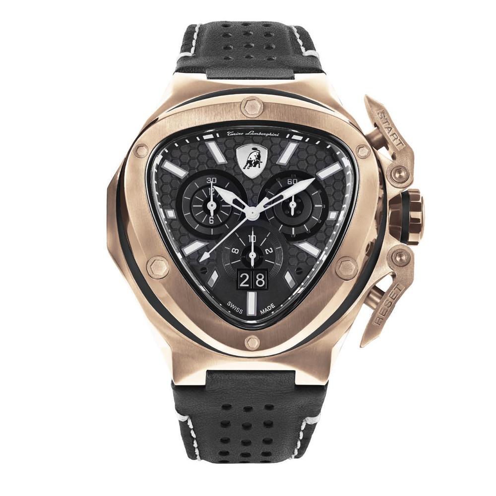 Tonino Lamborghini Spyder X Chronograph Date Rose Gold - Watches & Crystals