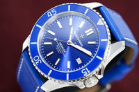 Thumbnail for Venezianico Automatic Watch Nereide Blue Leather 3321502 - Watches & Crystals