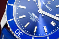 Thumbnail for Venezianico Automatic Watch Nereide Blue Leather 3321502 - Watches & Crystals