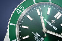 Thumbnail for Venezianico Automatic Watch Nereide Green Leather 3321501 - Watches & Crystals