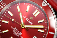 Thumbnail for Venezianico Automatic Watch Nereide Red Leather 3321503 - Watches & Crystals