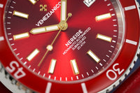 Thumbnail for Venezianico Automatic Watch Nereide Red Leather 3321503 - Watches & Crystals