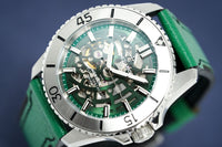 Thumbnail for Venezianico Automatic Watch Nereide UltraLeggero Skeleton Green 3921501 - Watches & Crystals