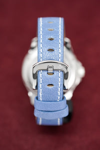 Thumbnail for Venezianico Automatic Watch Redentore Riserva di Carica Blue Leather 1321502 - Watches & Crystals