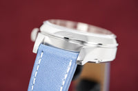 Thumbnail for Venezianico Automatic Watch Redentore Riserva di Carica Blue Leather 1321502 - Watches & Crystals