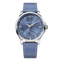 Thumbnail for Venezianico Automatic Watch Redentore Riserva di Carica Blue Leather 1321502 - Watches & Crystals