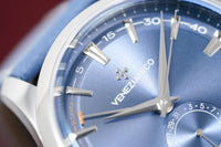 Thumbnail for Venezianico Automatic Watch Redentore Riserva di Carica Blue Leather 1321502 - Watches & Crystals