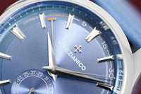 Thumbnail for Venezianico Automatic Watch Redentore Riserva di Carica Blue Leather 1321502 - Watches & Crystals