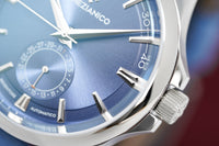 Thumbnail for Venezianico Automatic Watch Redentore Riserva di Carica Blue Leather 1321502 - Watches & Crystals