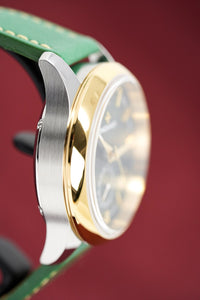 Thumbnail for Venezianico Automatic Watch Redentore Riserva di Carica Green Leather 1321501 - Watches & Crystals