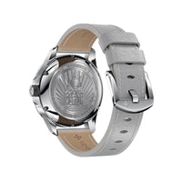 Thumbnail for Venezianico Automatic Watch Redentore Riserva di Carica Grey Leather 1321503 - Watches & Crystals