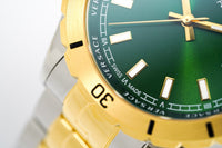 Thumbnail for Versace Hellenyium 42mm Two Tone Green VE3A00720 - Watches & Crystals