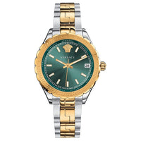 Thumbnail for Versace Ladies Hellenyium Two-Tone Green V12050015 - Watches & Crystals